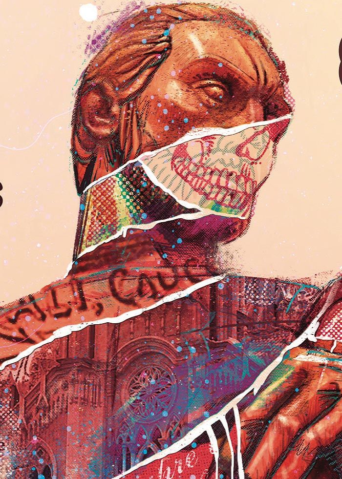 Detalle de la portada del libro ¡No me digás!, escrito por el filósofo Carlos Alberto Holguín García