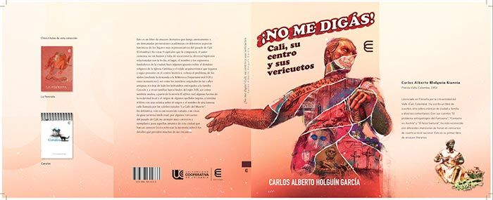 Cubierta final completa del libro ¡No me digás! de Carlos Alberto Holguín García