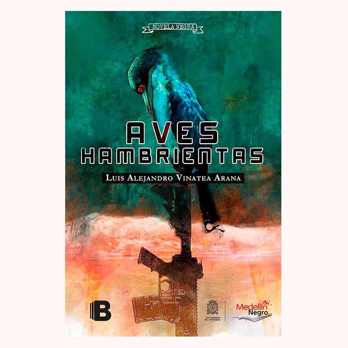 Portada del libro Aves hambrientas de Luis Alejandro Vinatea Arana