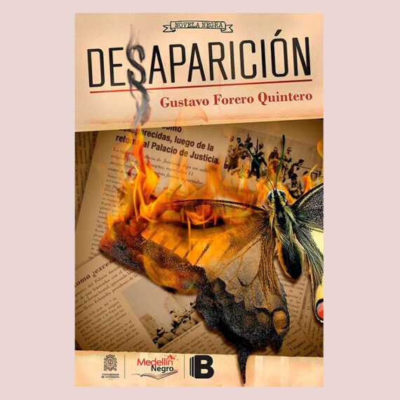 Portada del libro Desaparición de Gustavo Forero Quintero