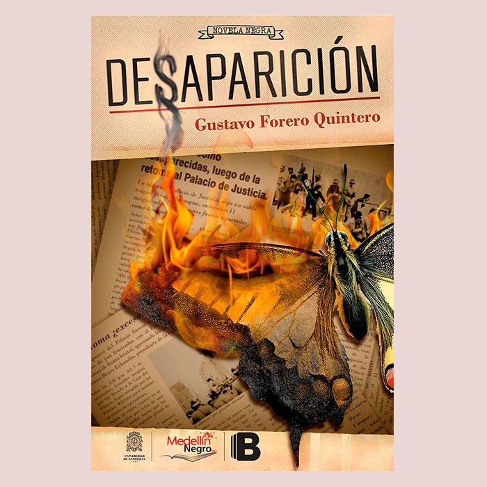Portada del libro Desaparición de Gustavo Forero Quintero