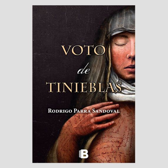 Portada del libro Voto de tinieblas de Rodrigo Parra Sandoval