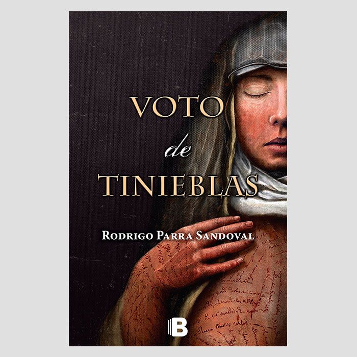 Portada del libro Voto de tinieblas de Rodrigo Parra Sandoval